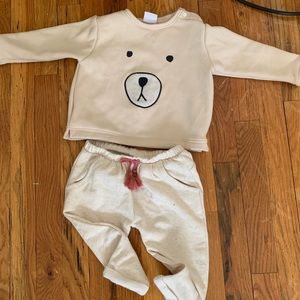 Toddler Zara sweat suit, size 12-18 months